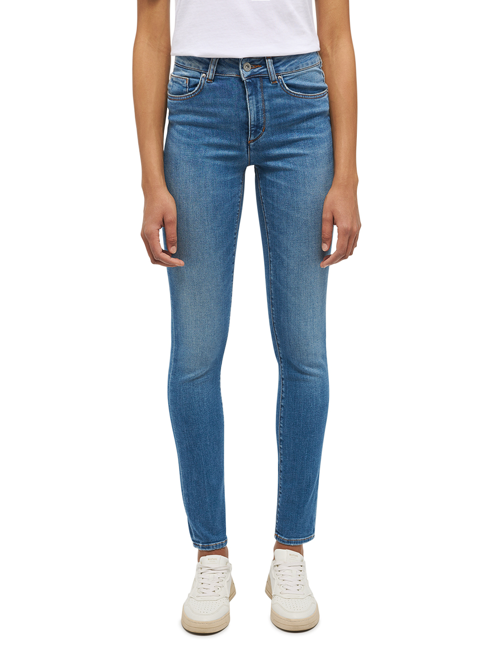 Bild von Mustang Damen Jeans SHELBY Slim Fit - Blau - Light Blue Denim