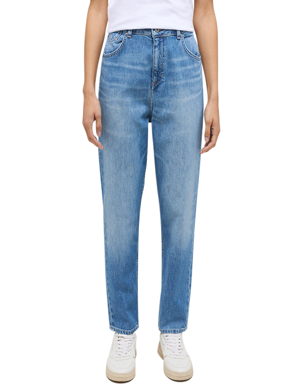 Bild von Mustang Damen Jeans CHARLOTTE Tapered Fit - Blau - Light Blue Denim