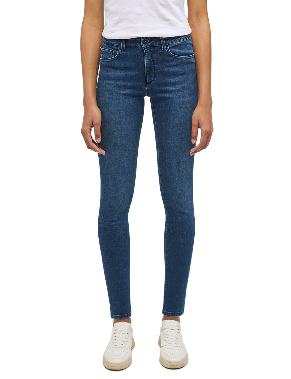 Bild von Mustang Jeans Damen Style Shelby Skinny dunkelblau