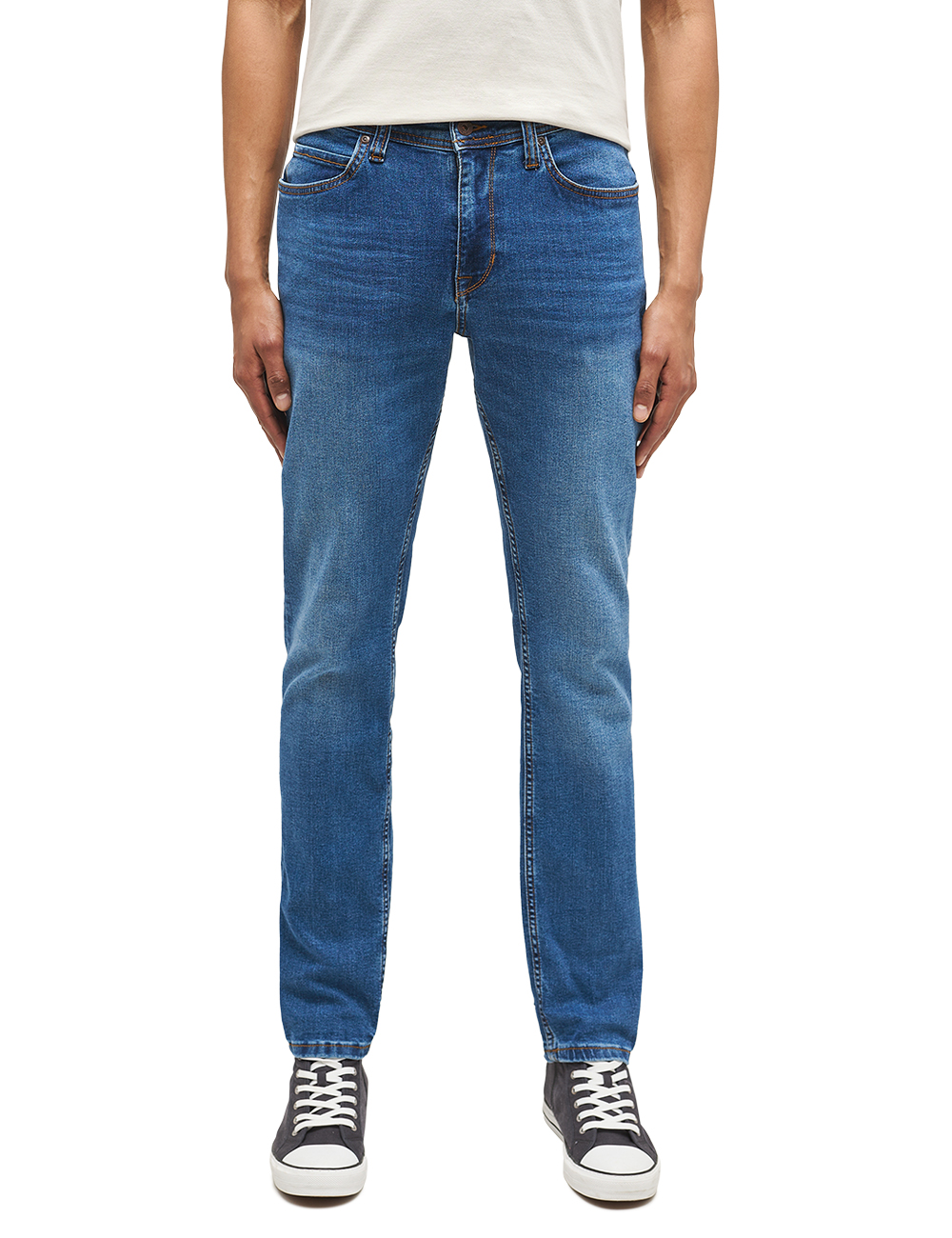 Bild von Mustang Vegas Jeans Stretch slim fit stonewash extra lang