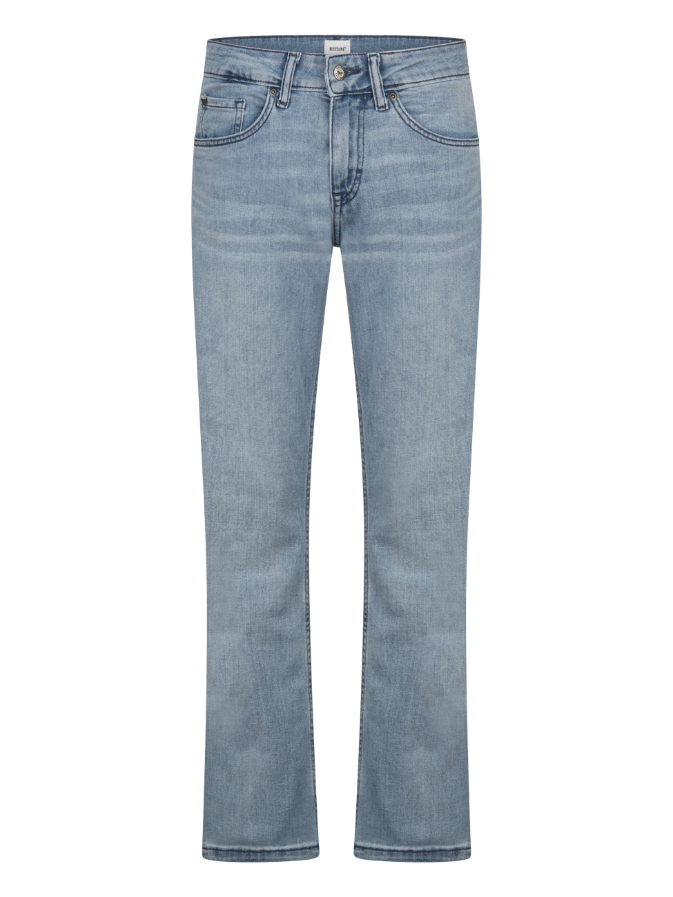 Bild von MUSTANG Straight-Jeans Damen Jeanshose Sissy Regular Fit Basic Pants mit Stretch