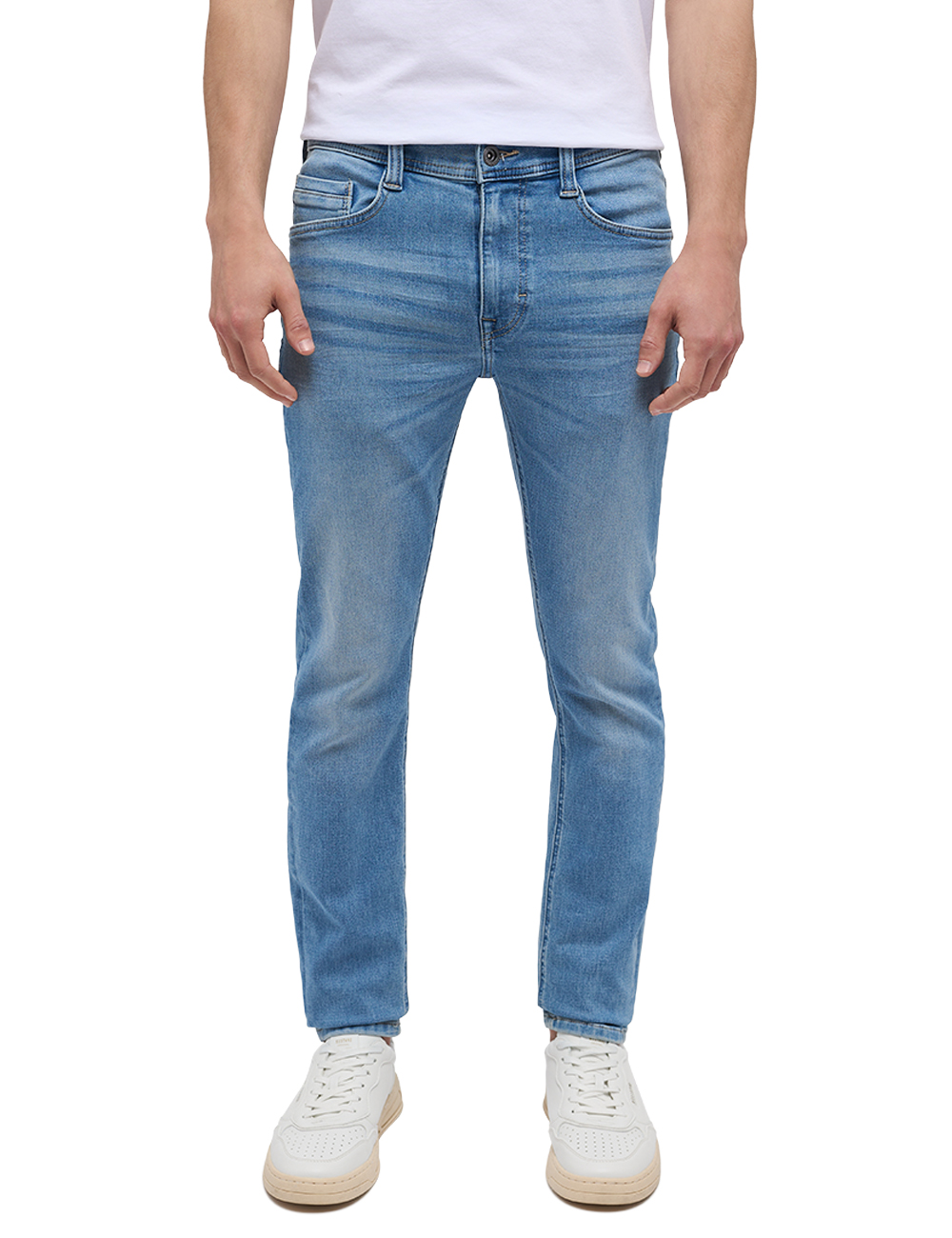 Bild von Mustang Herren Jeans OREGON SLIM K - Slim Fit - Blau - Light Blue Denim