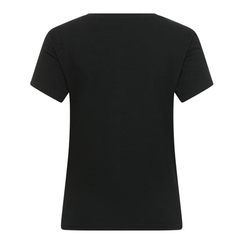 Bild von Mustang Damen T-Shirt mit Label – Style Alma in Weiß