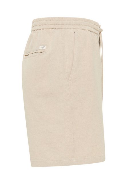 Bild von Mustang Herren Shorts mit hohem Leinenanteil Whisper White