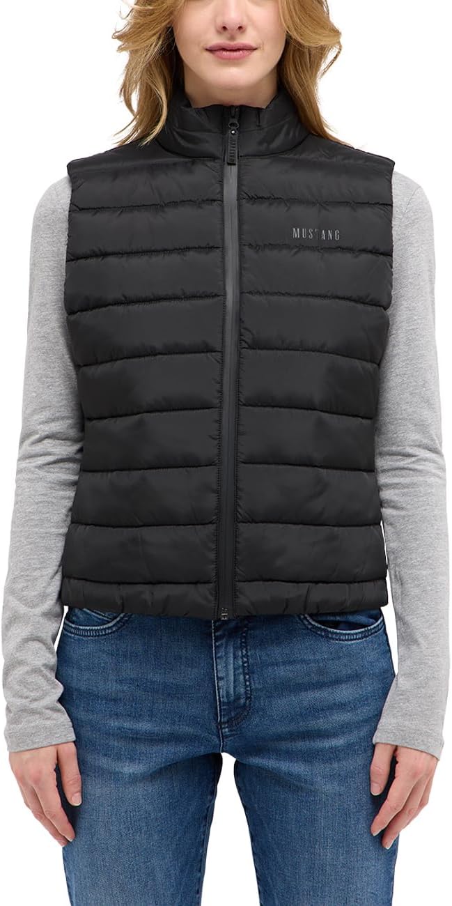 Bild von Mustang Jacke Schwarz Slim Fit für Damen - XS