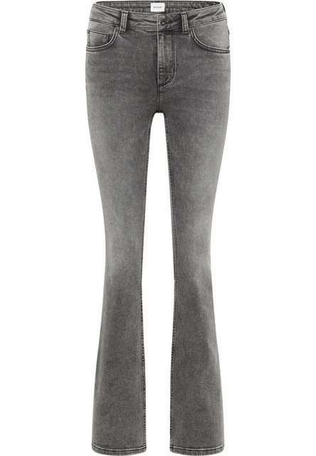 Bild von Mustang Jeans Damen Style Shelby Slim Boot im Bleached-Look mittelgrau