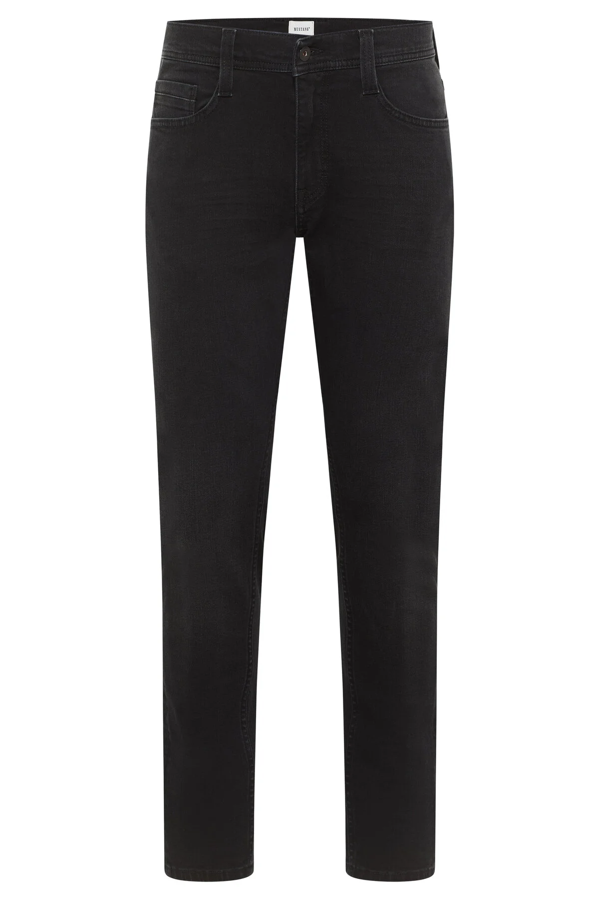 Bild von Mustang Jeans Herren Style Oregon Slim im 5-Pocket-Stil schwarz