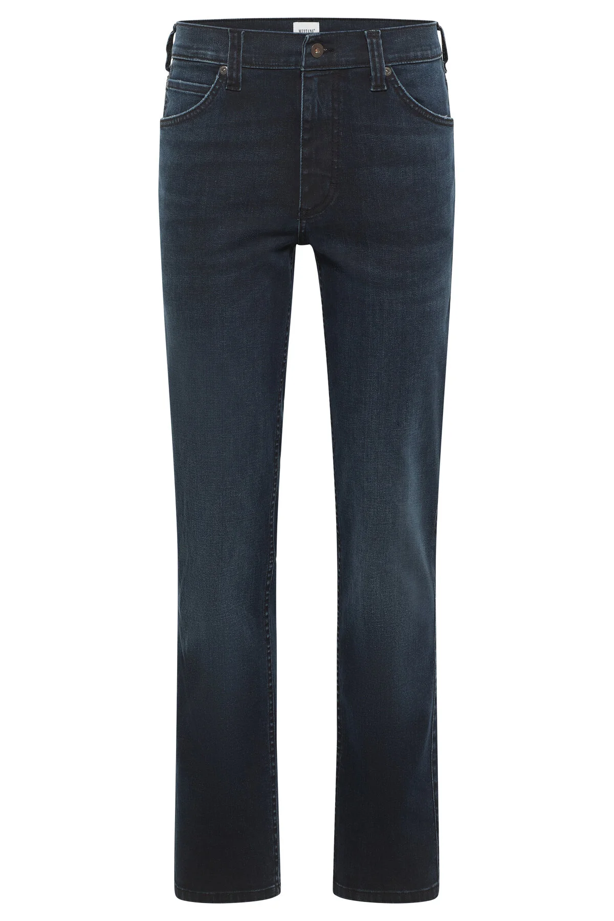 Bild von Mustang Jeans Herren Style Tramper Straight im 5-Pocket-Design dunkelblau
