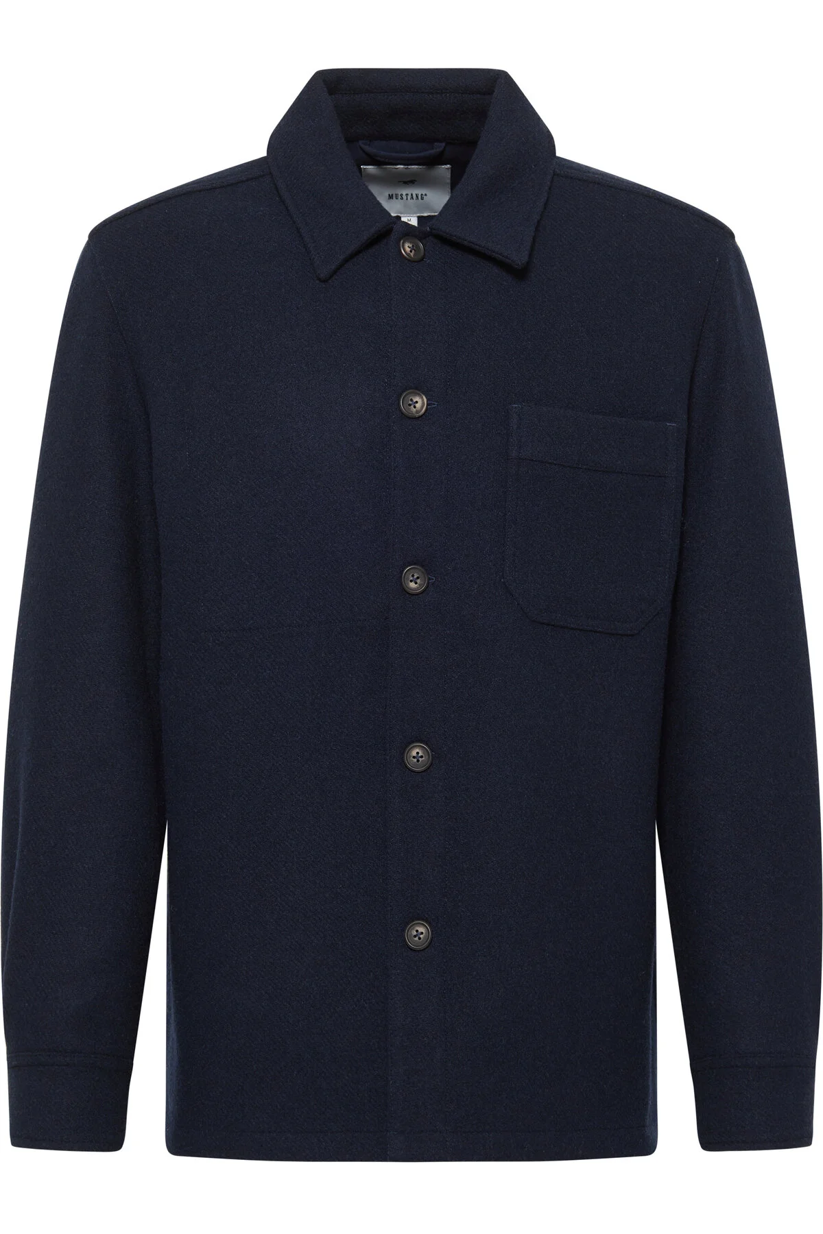 Bild von MUSTANG Herren Style Dayton Hemd, Dark Sapphire 4136, M EU