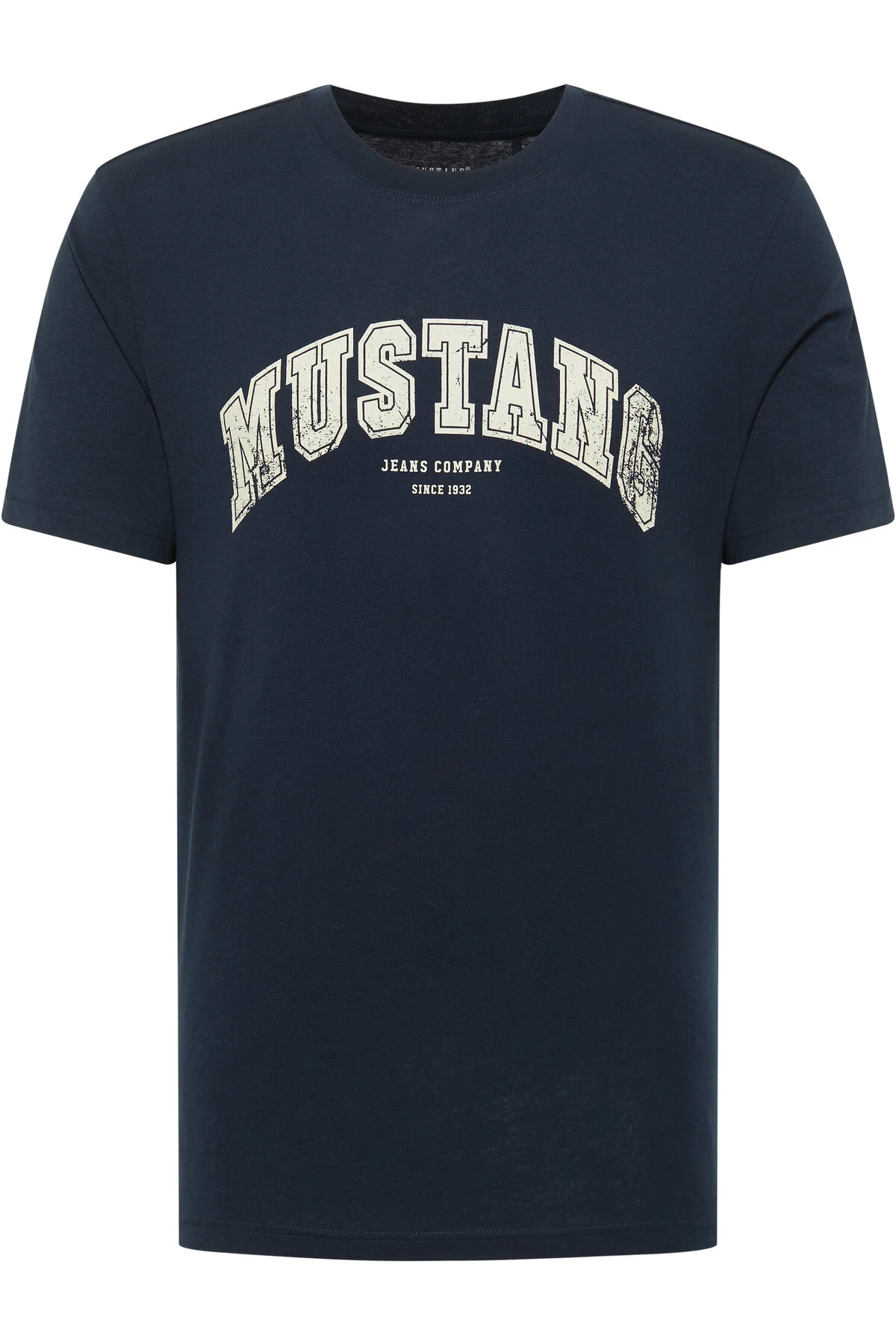 Bild von Mustang T-shirt Blau Regular Fit für Herren - 6XL