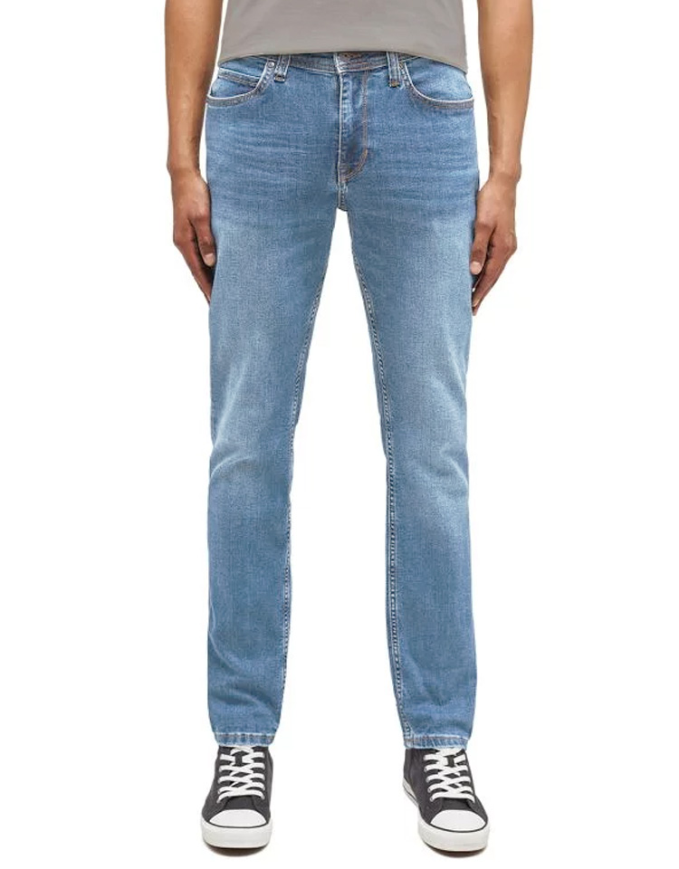 Bild von Mustang Jeans Vegas Slim Fit arctic blue used extra lang