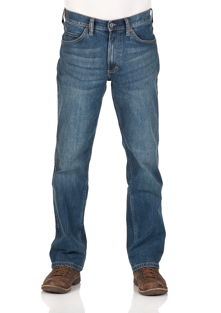 Bild von MUSTANG® Jeans "Tramper", Slim Fit, uni, modern, für Herren, blau, 36/34
