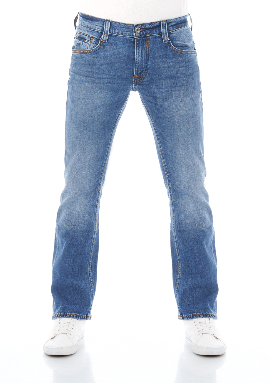 Bild von MUSTANG Bootcut-Jeans Herren Jeanshose Oregon Boot Cut Denim Hose mit Stretch