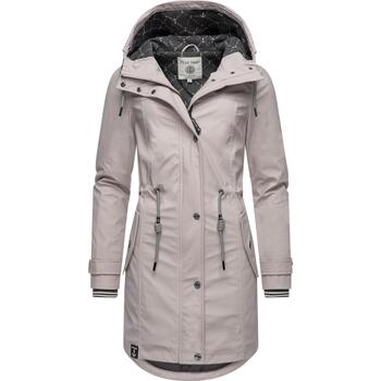 Bild von PEAK TIME Regenjacke L60042 stylisch taillierter Regenmantel für Damen