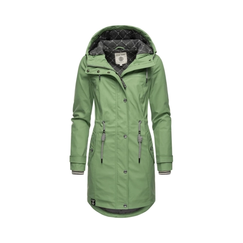 Bild von Stylische Peak Time Damenregenjacke L60042 in Grün