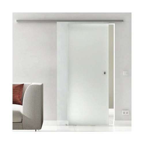 Bild von LEVIDOR Glasschiebetür Hadeco Slimline SoftClose Glasschiebetür 900 x 2175 mm Satiniert