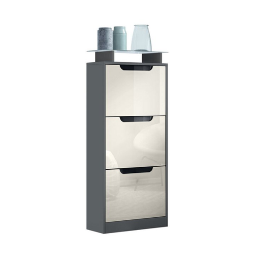 Bild von Vladon Schuhschrank Space V2 – Praktischer Schuhkipper für moderne Interieurs
