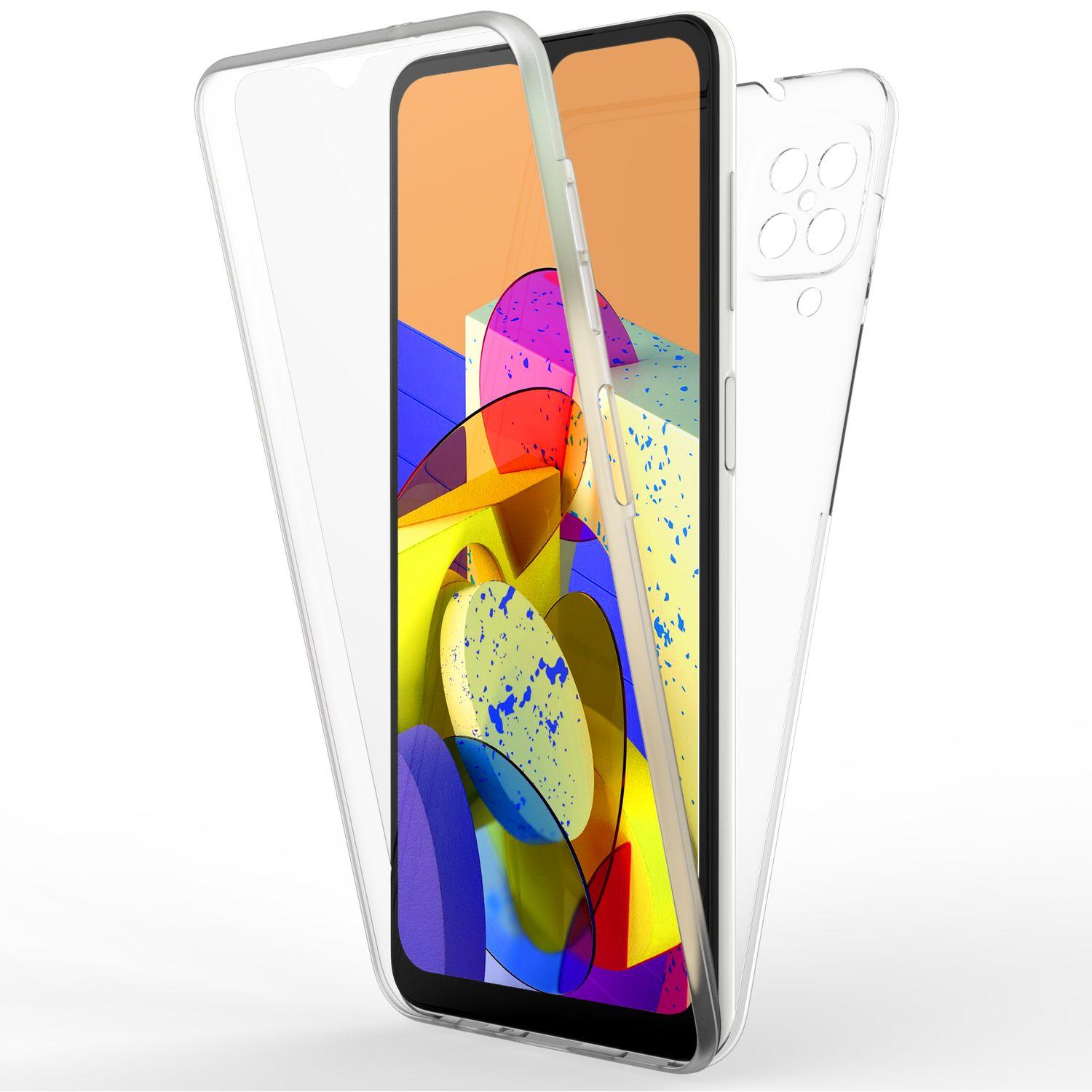 Bild von Nalia 360 Grad Handyhülle (Samsung Galaxy A12), Smartphone Hülle, Transparent