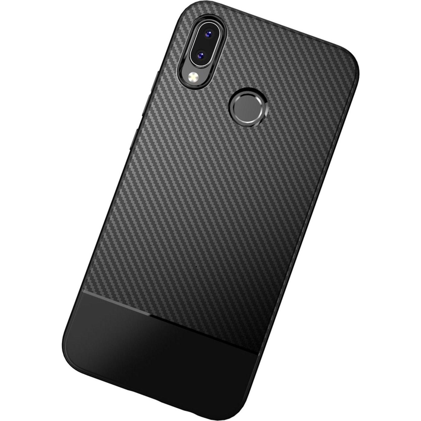 Bild von Nalia Slim Case (Huawei P20 Lite), Smartphone Hülle, Schwarz