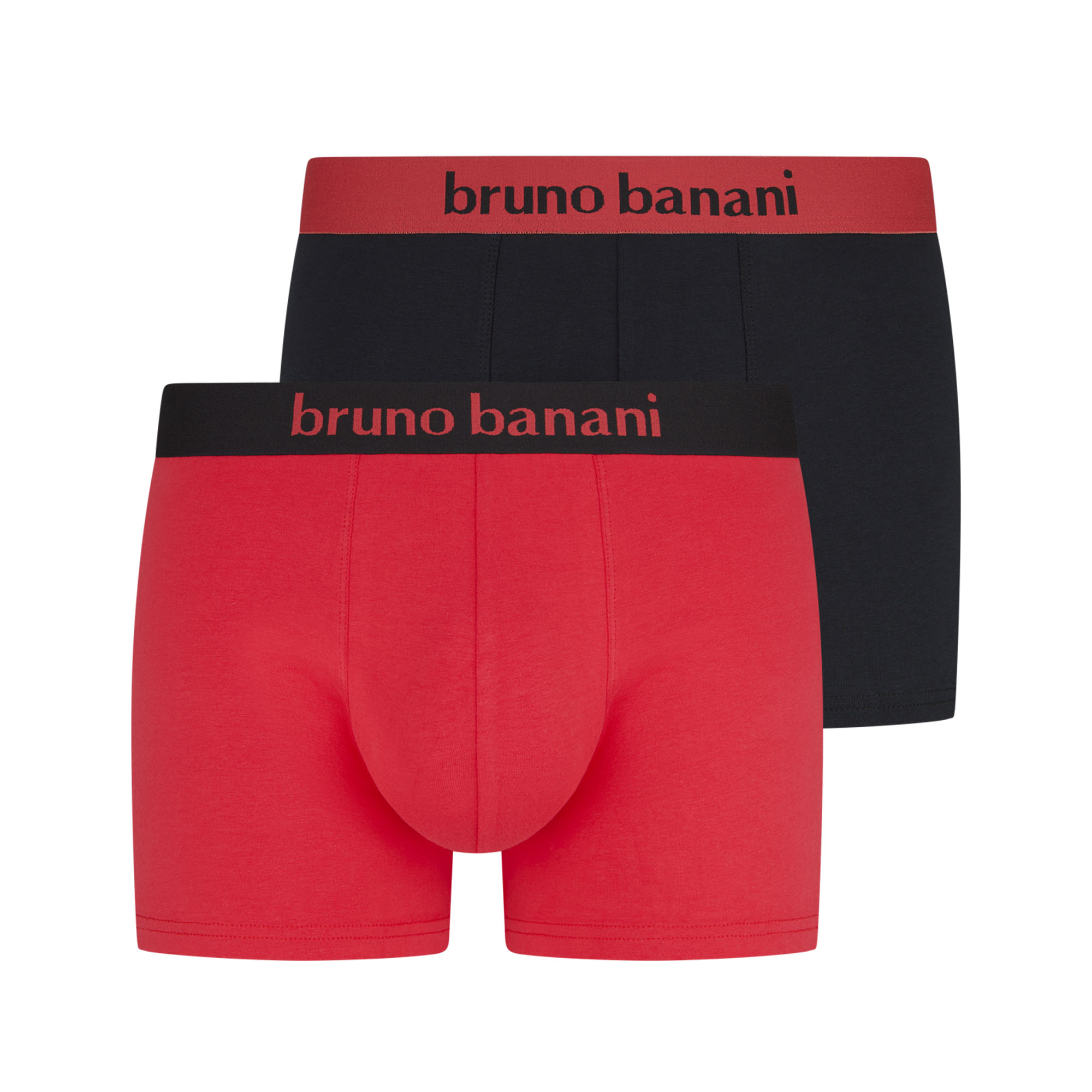 Bild von Bruno Banani Boxer (2er Pack) mit kontrastreichem Logobund