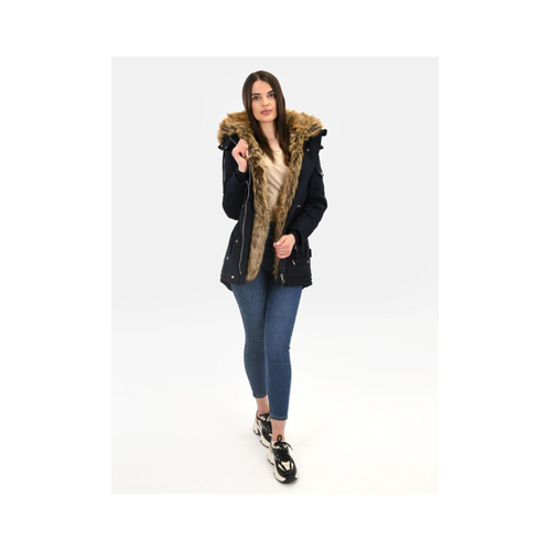 Bild von Navahoo Daria Warme Winterjacke Parka Lang Mantel für Damen