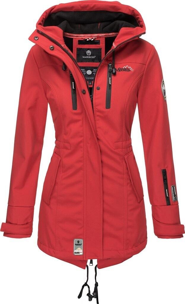 Bild von Marikoo Funktionsmantel Zimtzicke Wasserdichter Softshell Parka mit Kapuze
