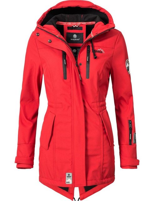 Bild von Marikoo Funktionsmantel "Zimtzicke", Wasserdichter Softshell Parka mit Kapuze