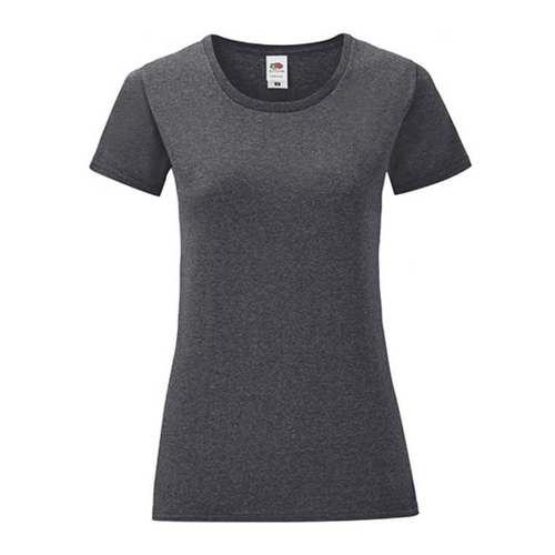 Bild von Fruit of the Loom Rundhalsshirt Damen Iconic T - Der ideale Begleiter für jeden Tag