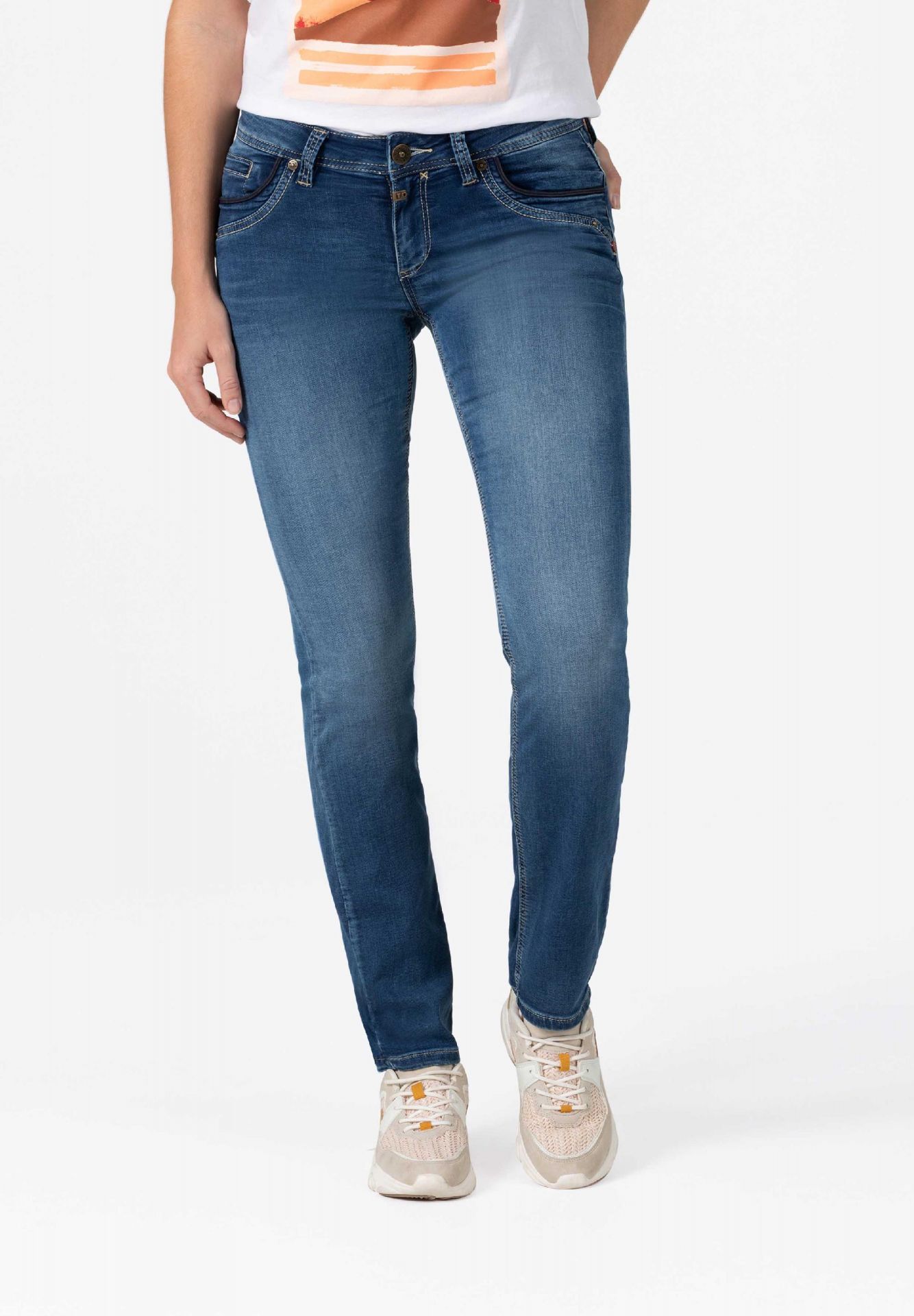 Bild von Timezone Damenjeans Slim TahilaTZ Jogg blue denim wash