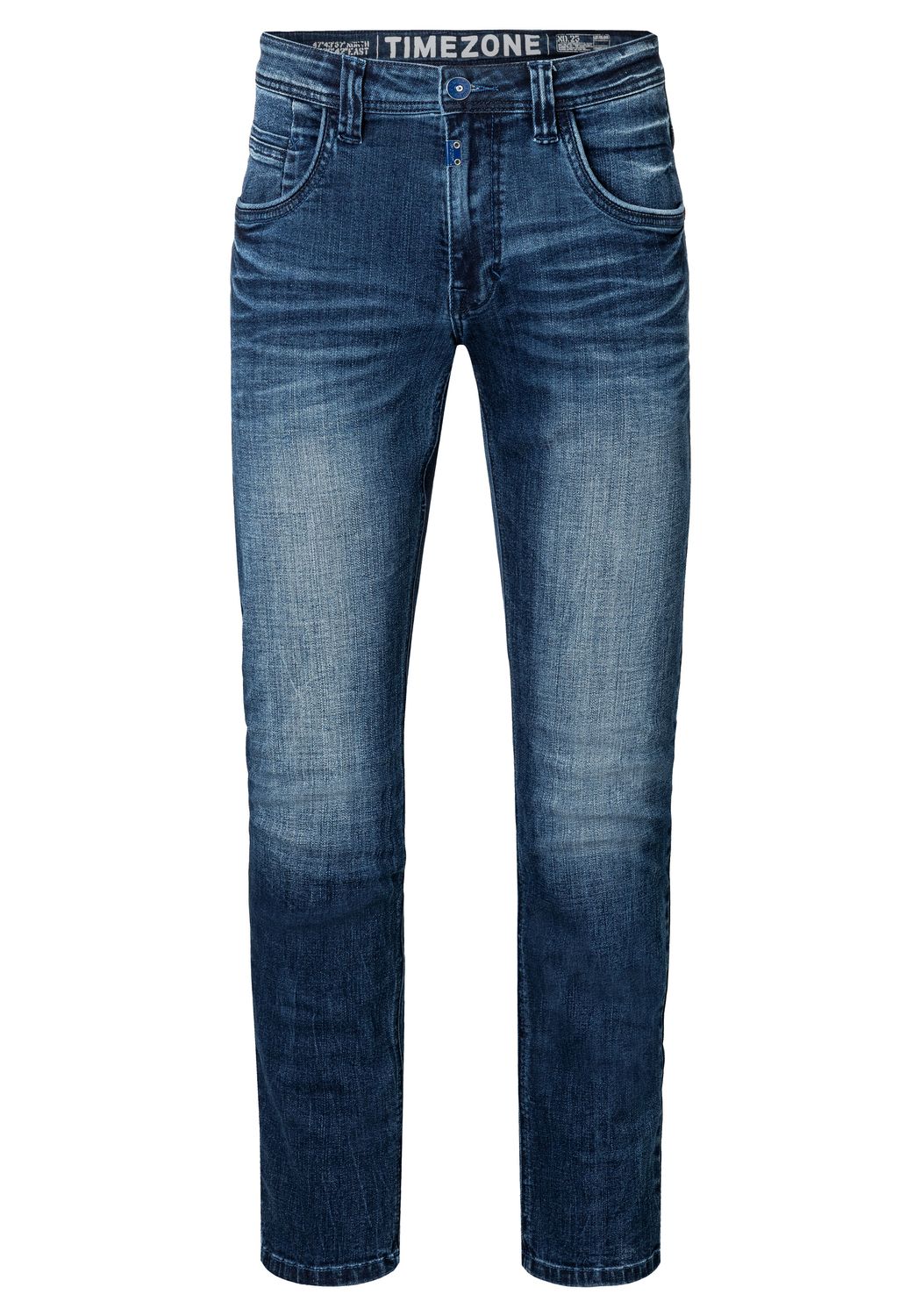 Bild von TIMEZONE Herren Jeans GerritTZ - Regular Fit - Blau - Light Royal Wash
