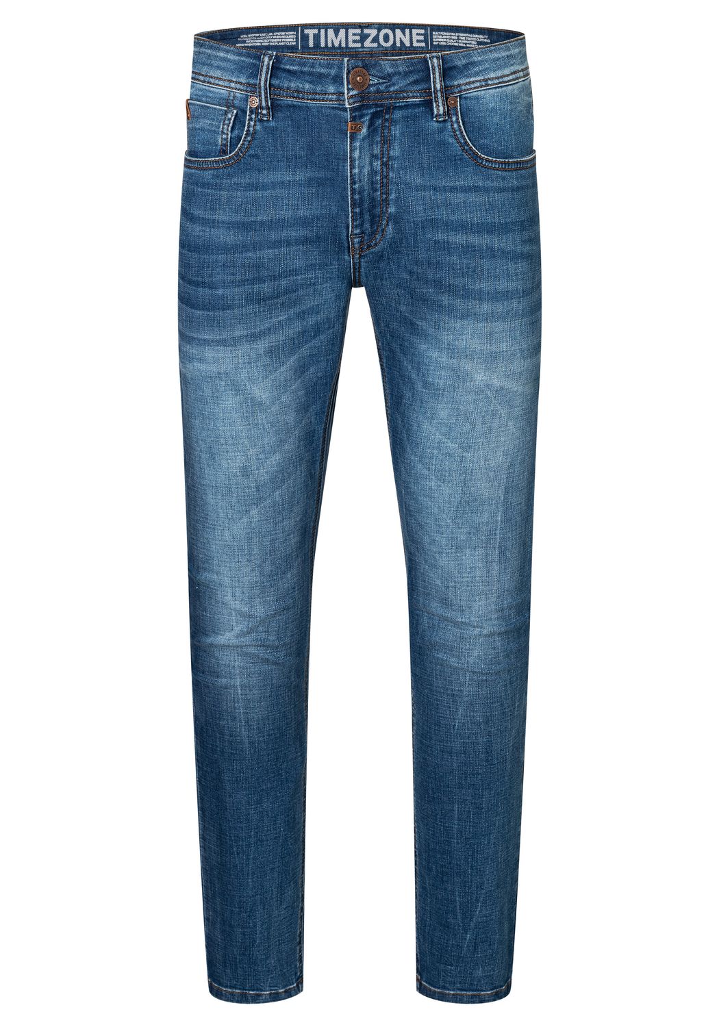 Bild von TIMEZONE Herren Jeans EduardoTZ - Slim Fit - Blau - Jeans Blue Wash