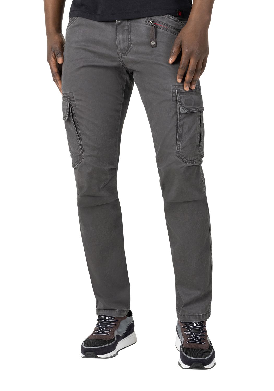 Bild von Timezone Herren Cargo Hose REGULAR BENTZ - Regular Fit - Beige Blau Grau Grün