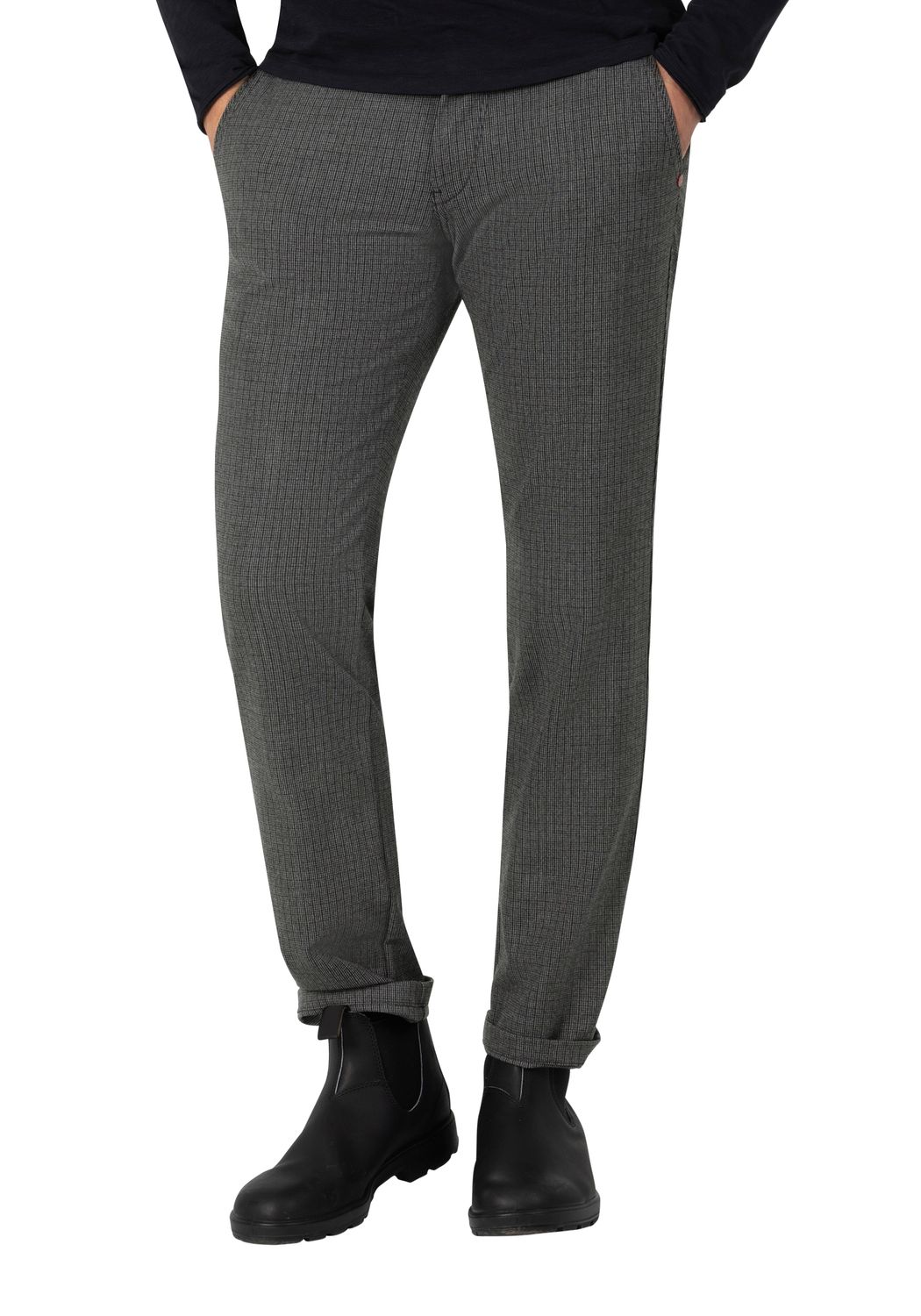 Bild von TIMEZONE Herren Chino Hose REGULAR LUITZ - Regular Fit - Blau Grau