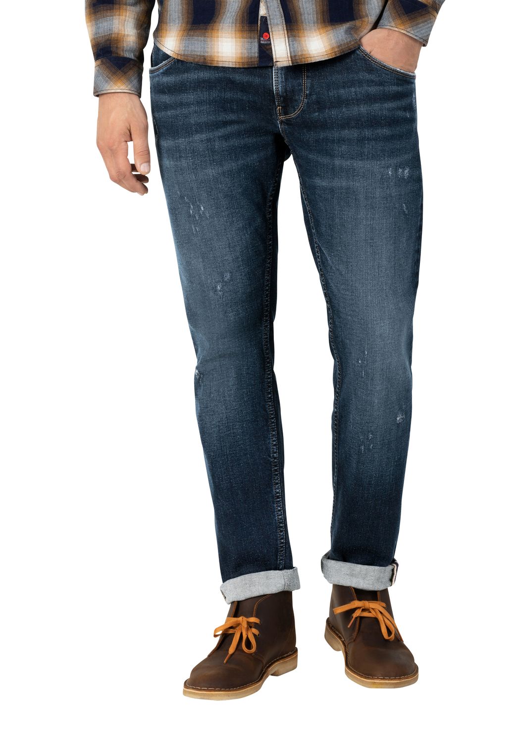 Bild von TIMEZONE Herren Jeans SLIM SCOTTTZ - Slim Fit - Blau - Clear Dark Blue Wash
