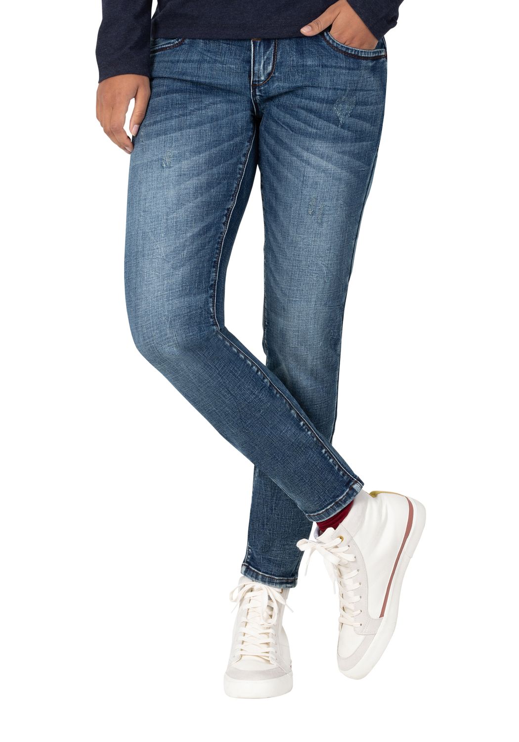 Bild von TIMEZONE Damen Jeans SLIM ENAYTZ - Slim Fit - Blau - Blue Steel Wash