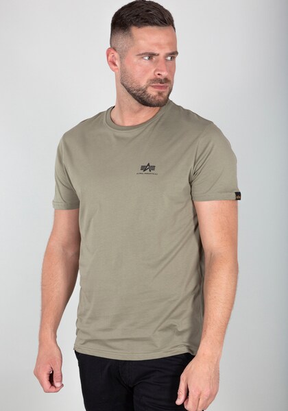 Bild von Alpha Industries Rundhalsshirt »BASIC T SMALL LOGO«