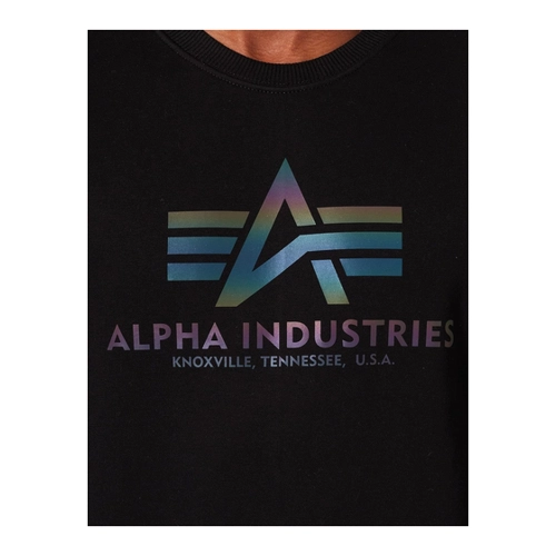 Bild von Alpha Industries Herren Basic Sweatshirt Rainbow Ref. Print