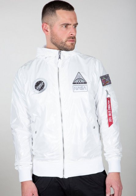 Bild von Alpha Industries Bomberjacke "Alpha Industries Men - Bomber Jackets MA-1 LW Hooded NASA"