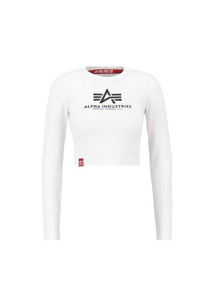 Bild von Alpha Industries Sweater »Alpha Industries Women - Longsleeves Basic Cropped LS Wmn«