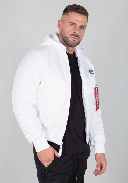 Bild von Alpha Industries Bomberjacke »Alpha Industries Men - Bomber Jackets MA-1 Zip Hood Back Print«