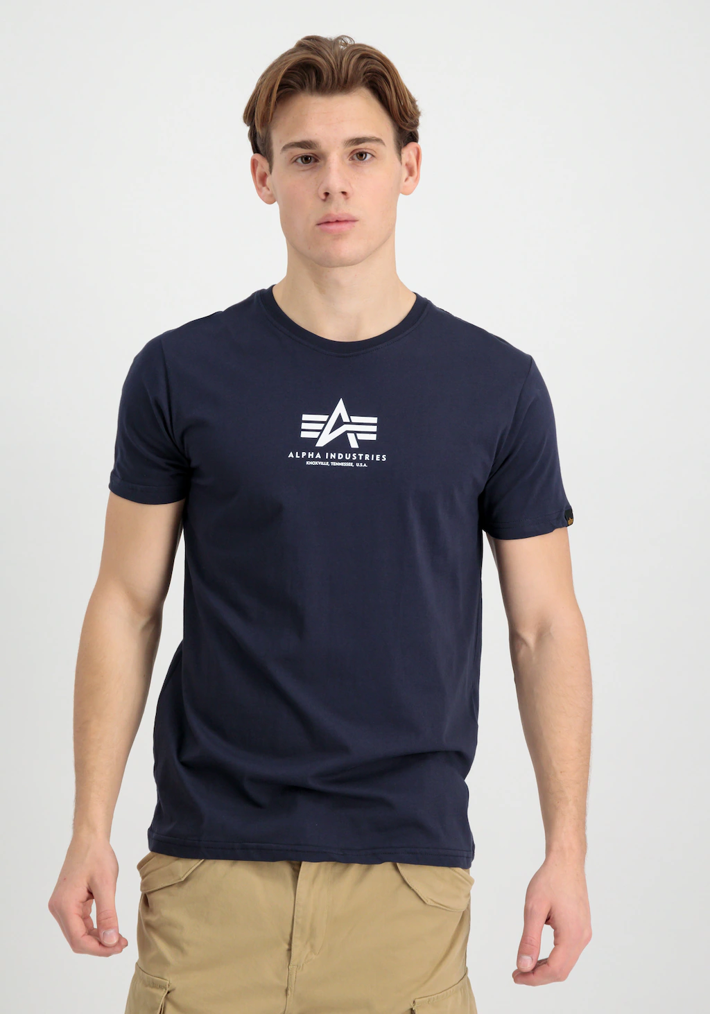 Bild von Alpha Industries T-Shirt "Alpha Industries Men - T-Shirts Basic T Mid Logo"