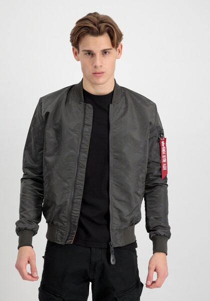 Bild von Alpha Industries Regen- und Matschjacke »Alpha Industries Men - Bomber Jackets MA-1 LW AOP Rainbow Ref.«