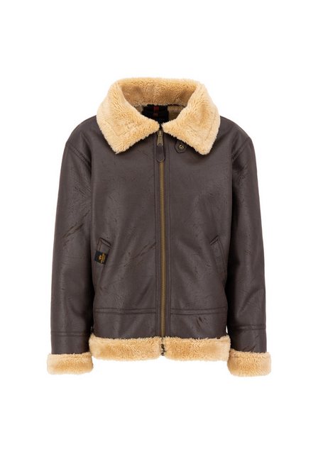 Bild von Alpha Industries Lederjacke Alpha Industries Men - Bomber Jackets B-3 Faux Leather