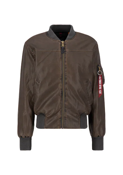 Bild von Alpha Industries Bomberjacke »Alpha Industries Men - Bomber Jackets MA-1 Faux Leather Vintage«