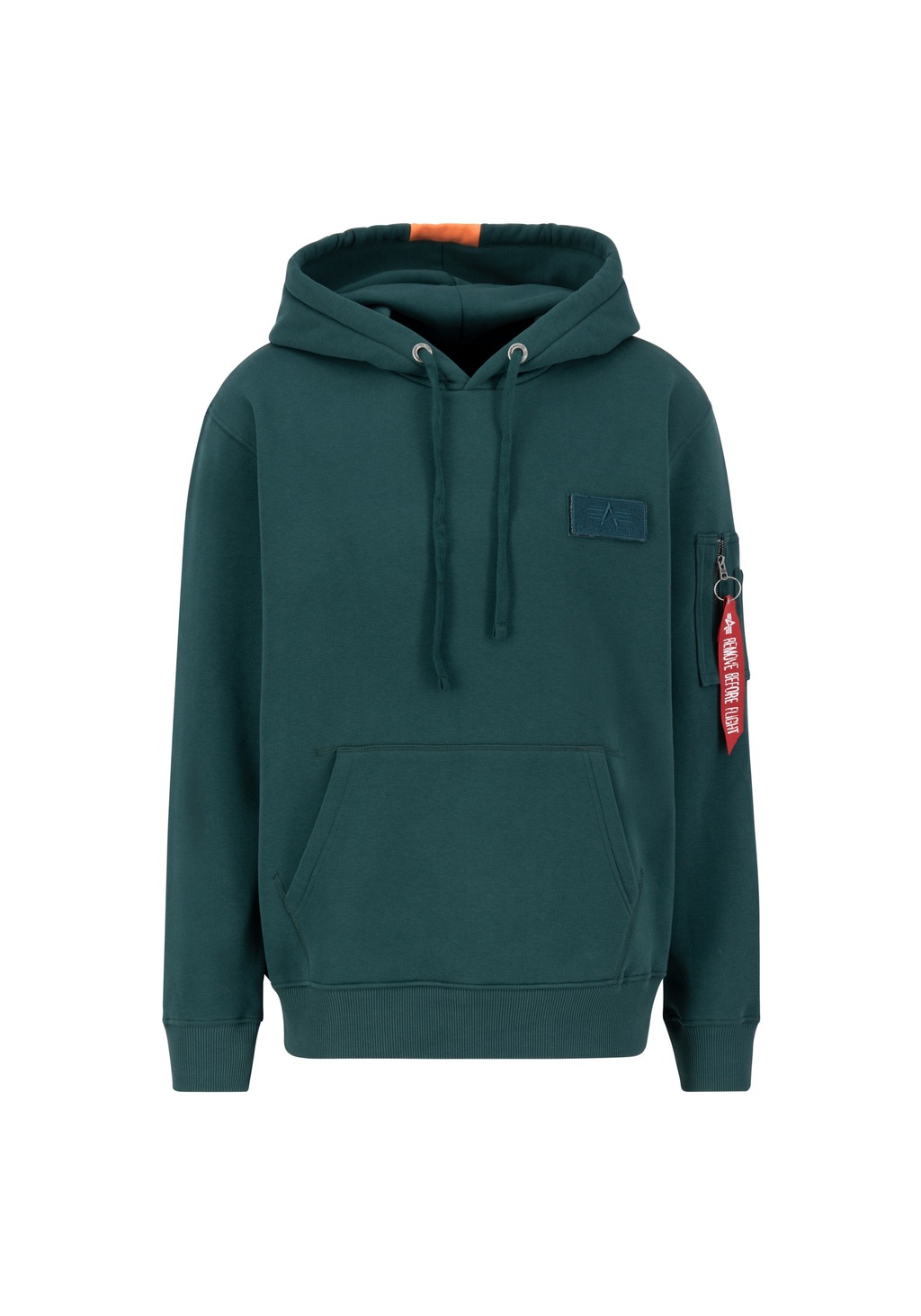 Bild von Alpha Industries Hoodie "Alpha Industries Men - Hoodies Red Stripe Hoodie"