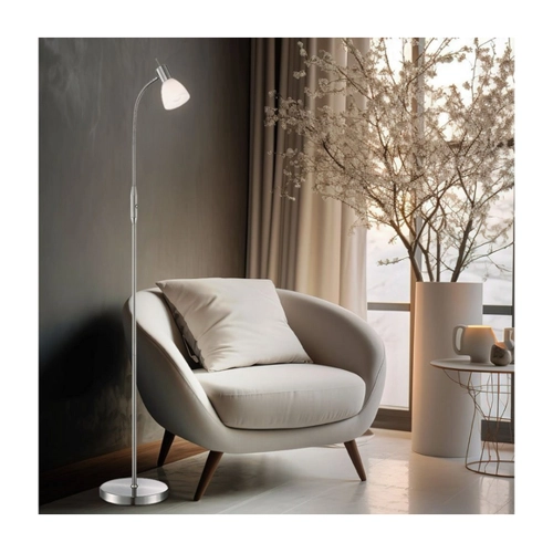 Bild von etc-shop Stehlampe - Moderne Wohnzimmerleuchte mit beweglichem Spot