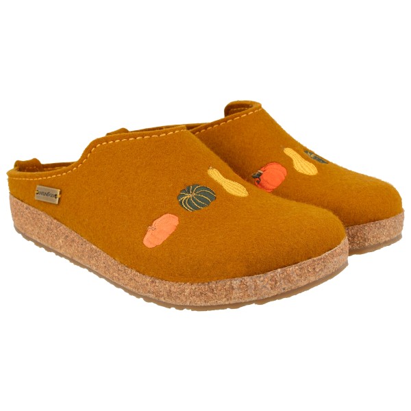 Bild von Haflinger - Women's Grizzly Kürbis - Hüttenschuhe Gr 38 orange