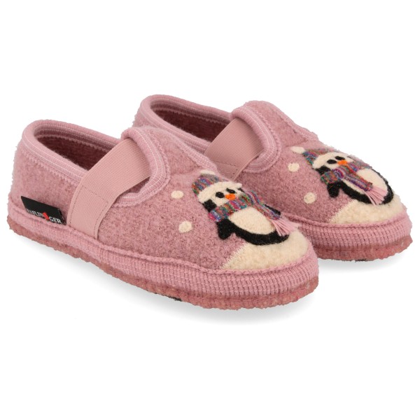 Bild von Haflinger - Kid's Pinguin - Hüttenschuhe Gr 24 rosa