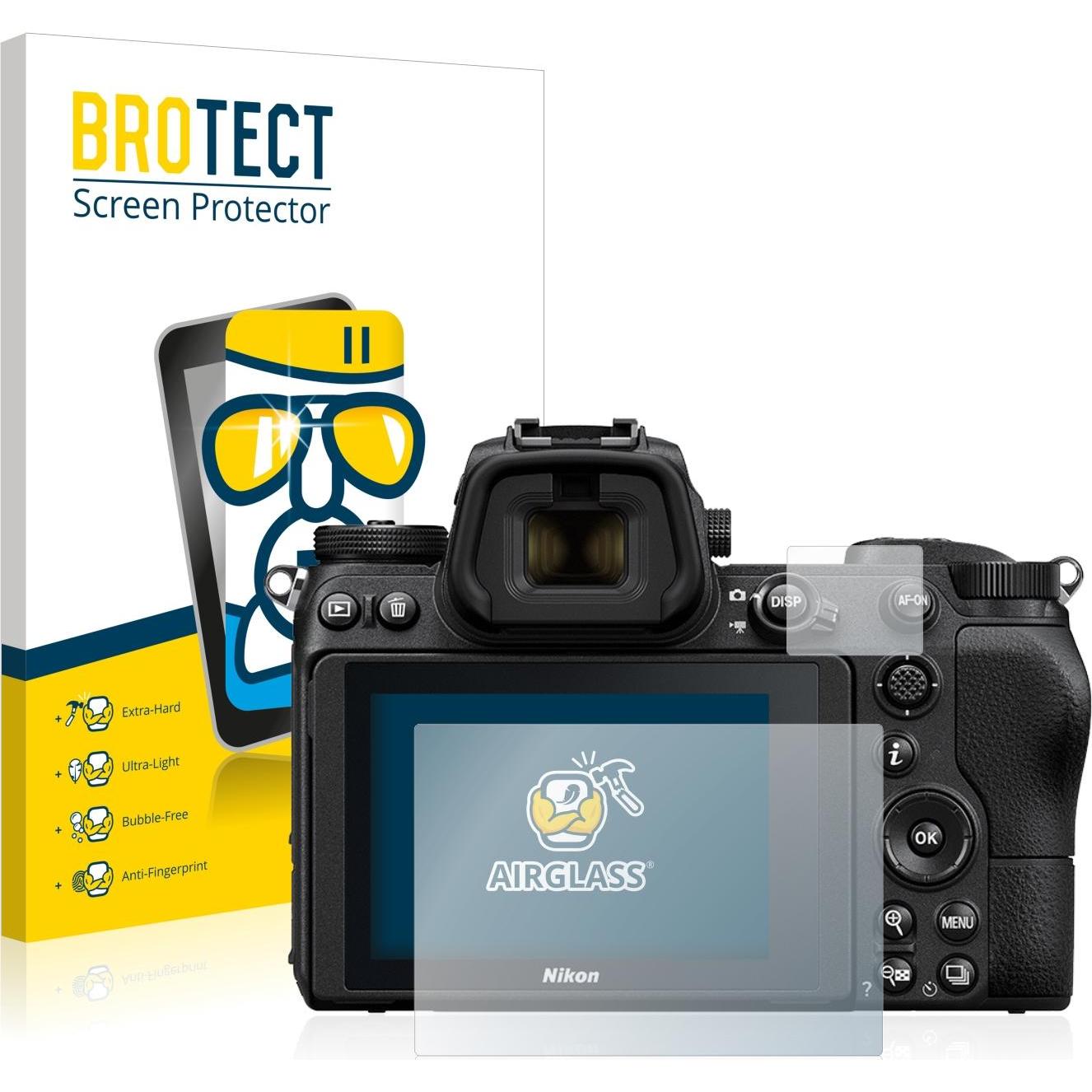 Bild von BROTECT AirGlass Panzerglasfolie (Displayschutz, Z6), Kameraschutz