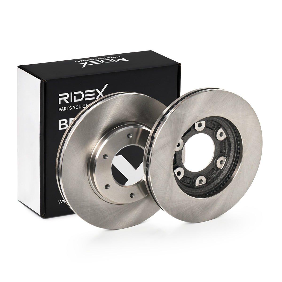 Bild von RIDEX Bremsscheibe Vorderachse 82B0586 Bremsscheiben,Scheibenbremsen TOYOTA,HIACE IV Kasten (LXH1_, RZH1_, LH1_),Hiace IV Bus (_H1_, _H2_)